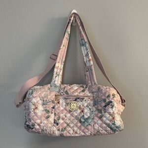 Nanette Lepore Floral Quilted Women's Overnight Bag - Pink